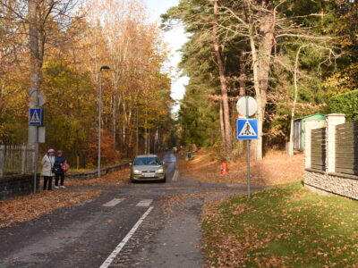 A street in Narva-Jõesuu, a tiny town and historic seaside resort 14 km from Narva. Many of its streets and parks were designed by Adolf Hahn (1832-1914), who was the mayor of Narva who decided to develop the former fishing village (then known as Hungerburg) into a resort.